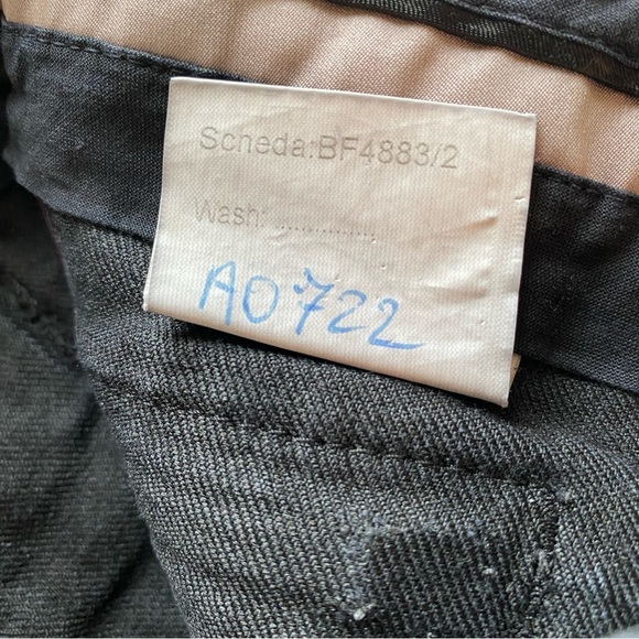 Stella McCartney Y2K Low-Rise Super Skinny Distressed Faded Black Jeans - Picture 4 of 12